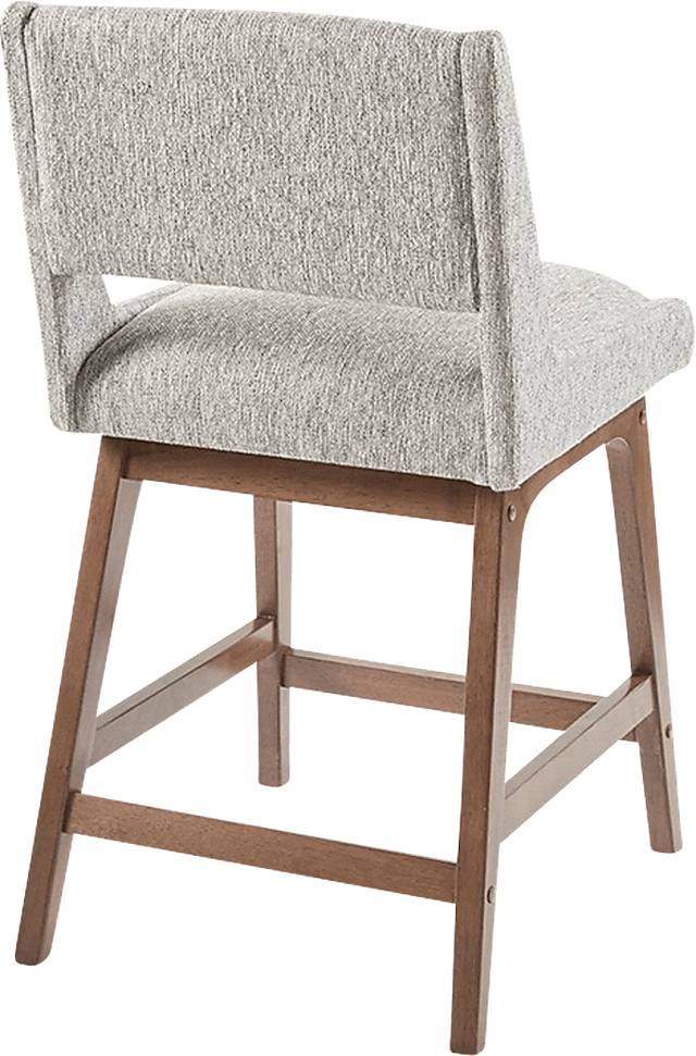 Angevine Gray Counter Height Stool - Thumbnail - Image 3