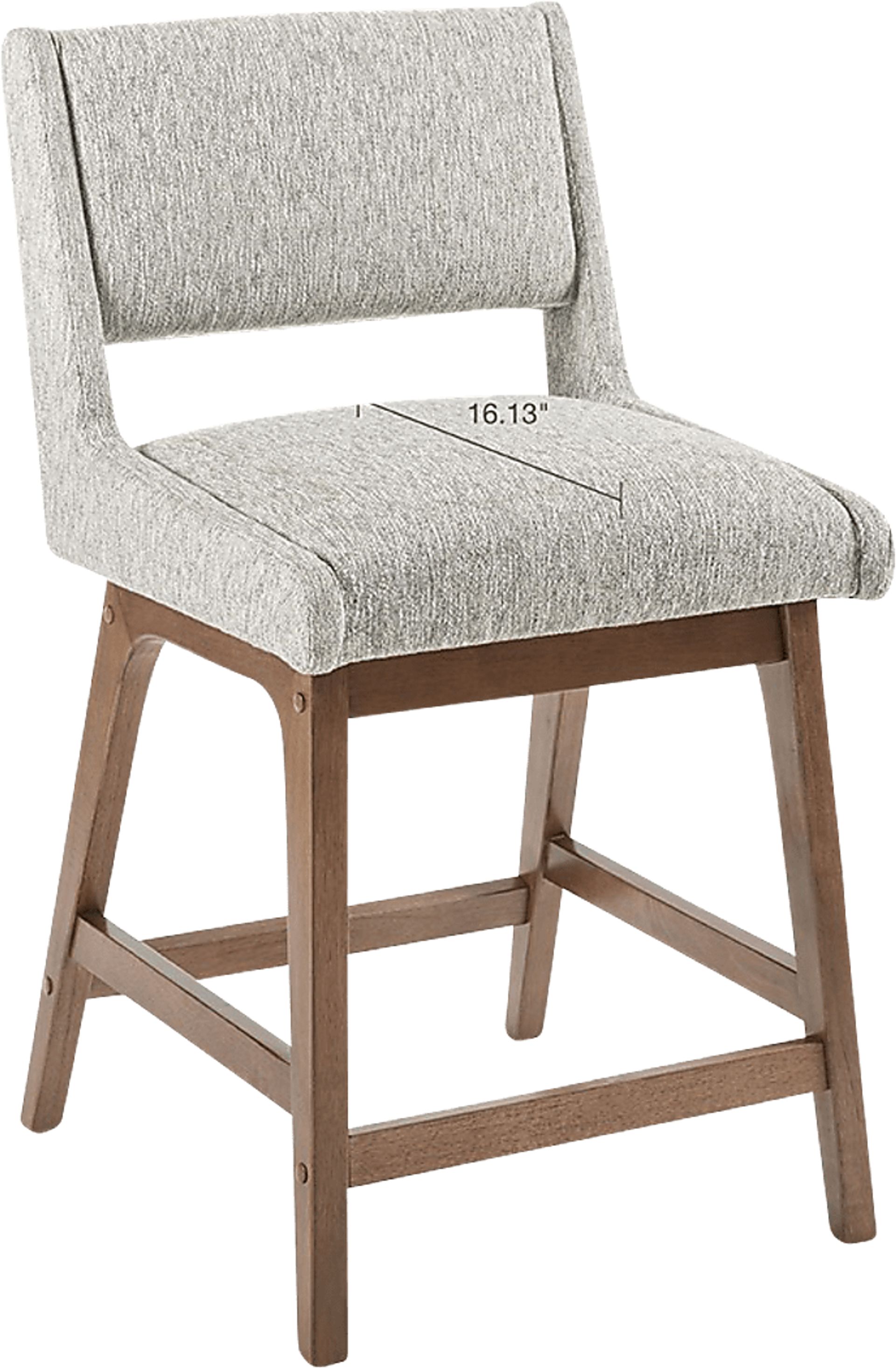 Angevine Gray Counter Height Stool - Image 5