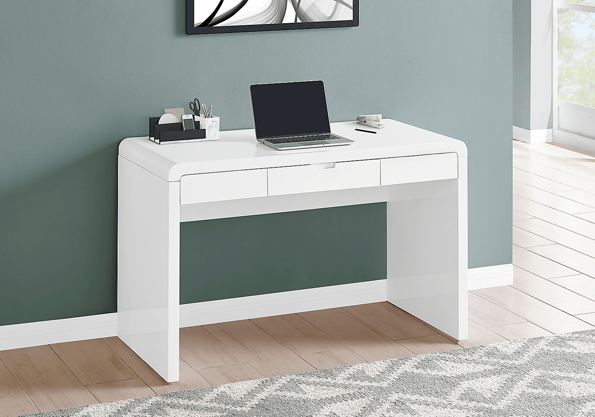 Anglesea White Desk - Image 10