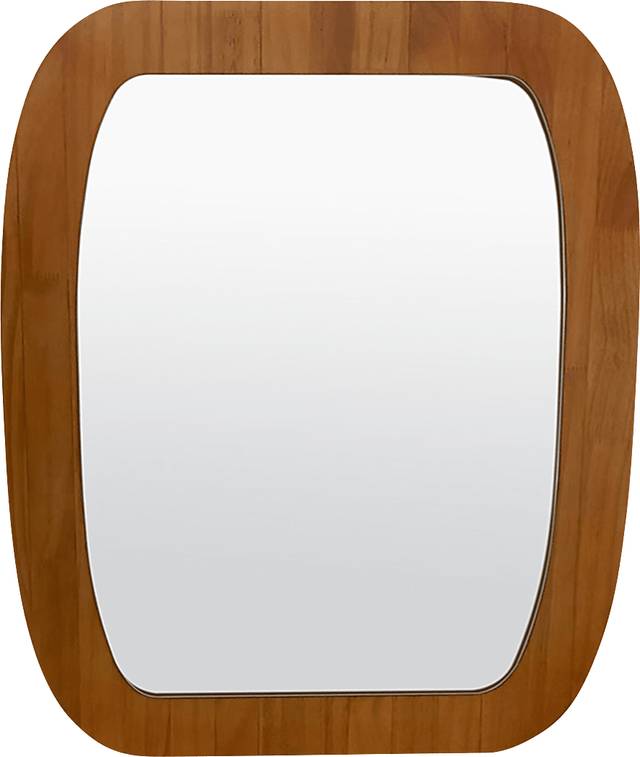 Anglesey Brown Irregular Mirror - Thumbnail - Image 1