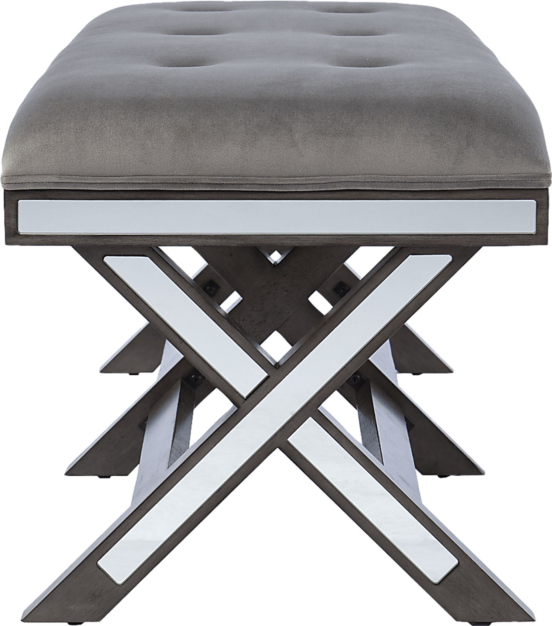 Angleston Gray Bench - Image 2