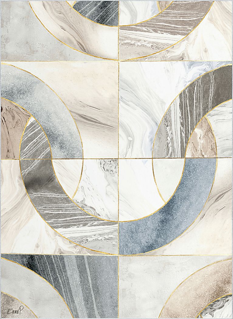 Anglure Gray 7'7 x 10'5 Rug