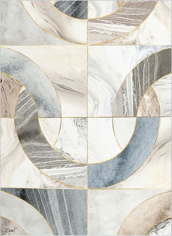 Anglure Gray 7'7 x 10'5 Rug