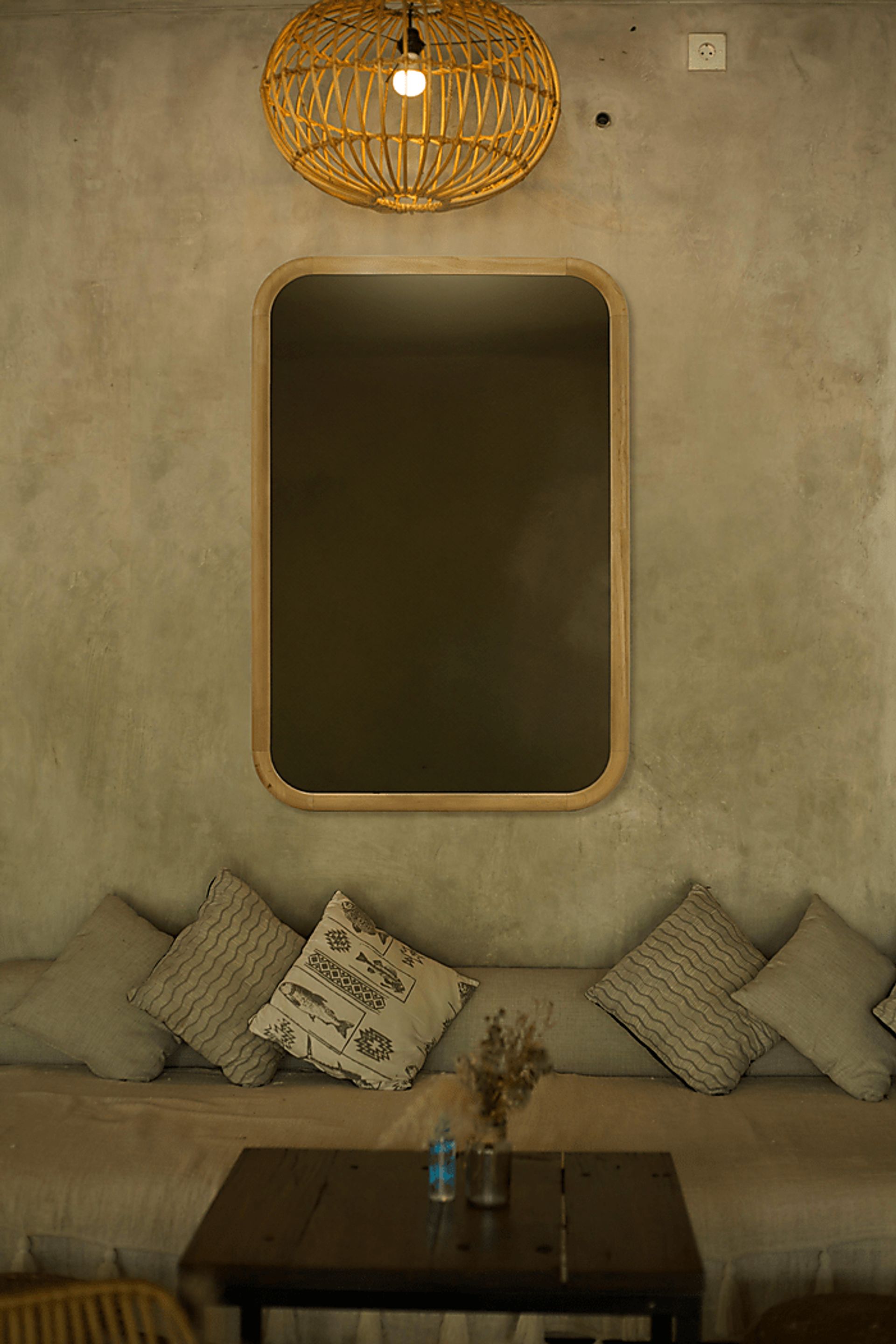Angoi II Natural Mirror - Image 2