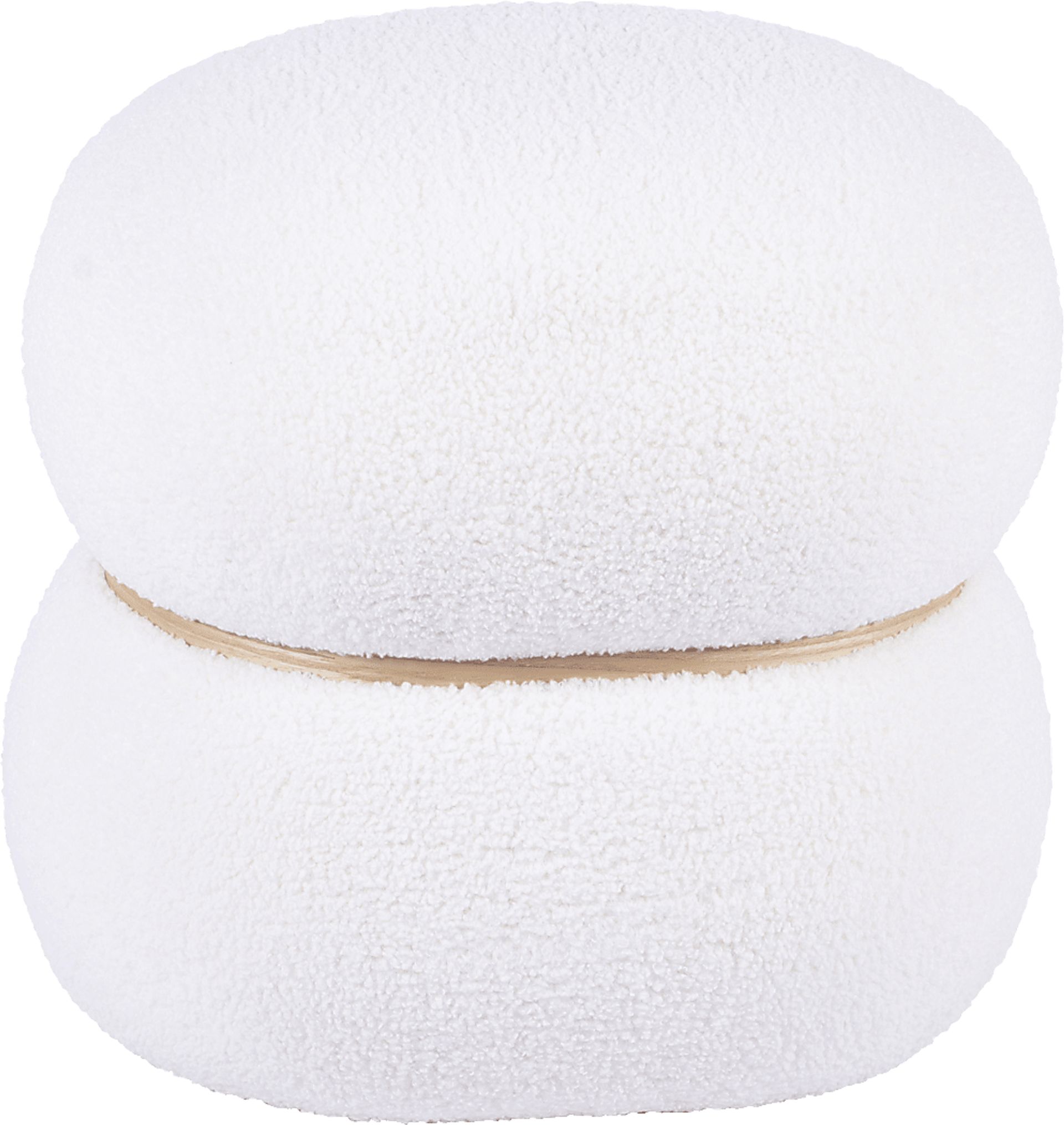 Angouleme I White Ottoman - Image 4