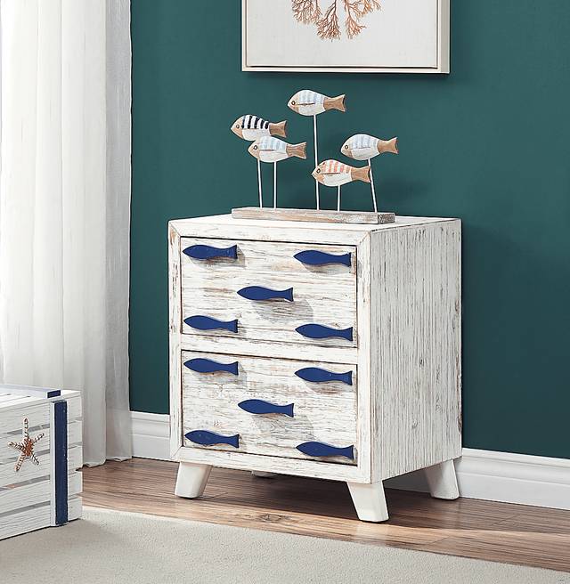 Angrave White Accent Cabinet - Thumbnail - Image 5