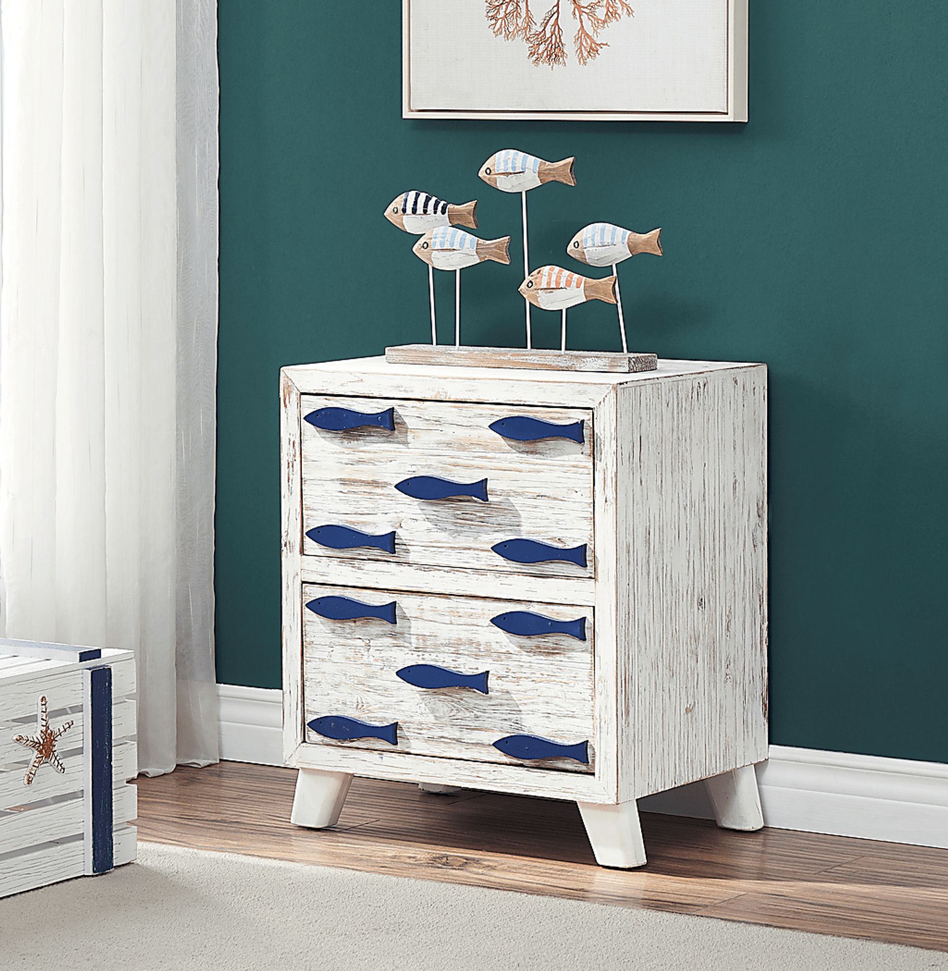 Angrave White Accent Cabinet - Image 5
