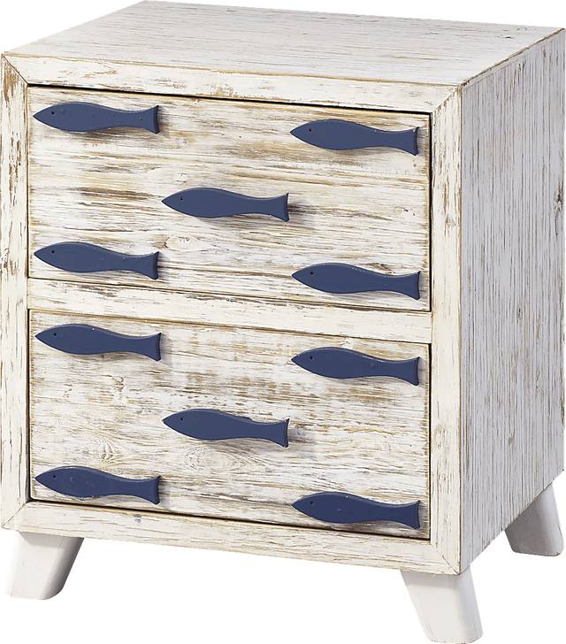 Angrave White Accent Cabinet - Thumbnail - Image 1