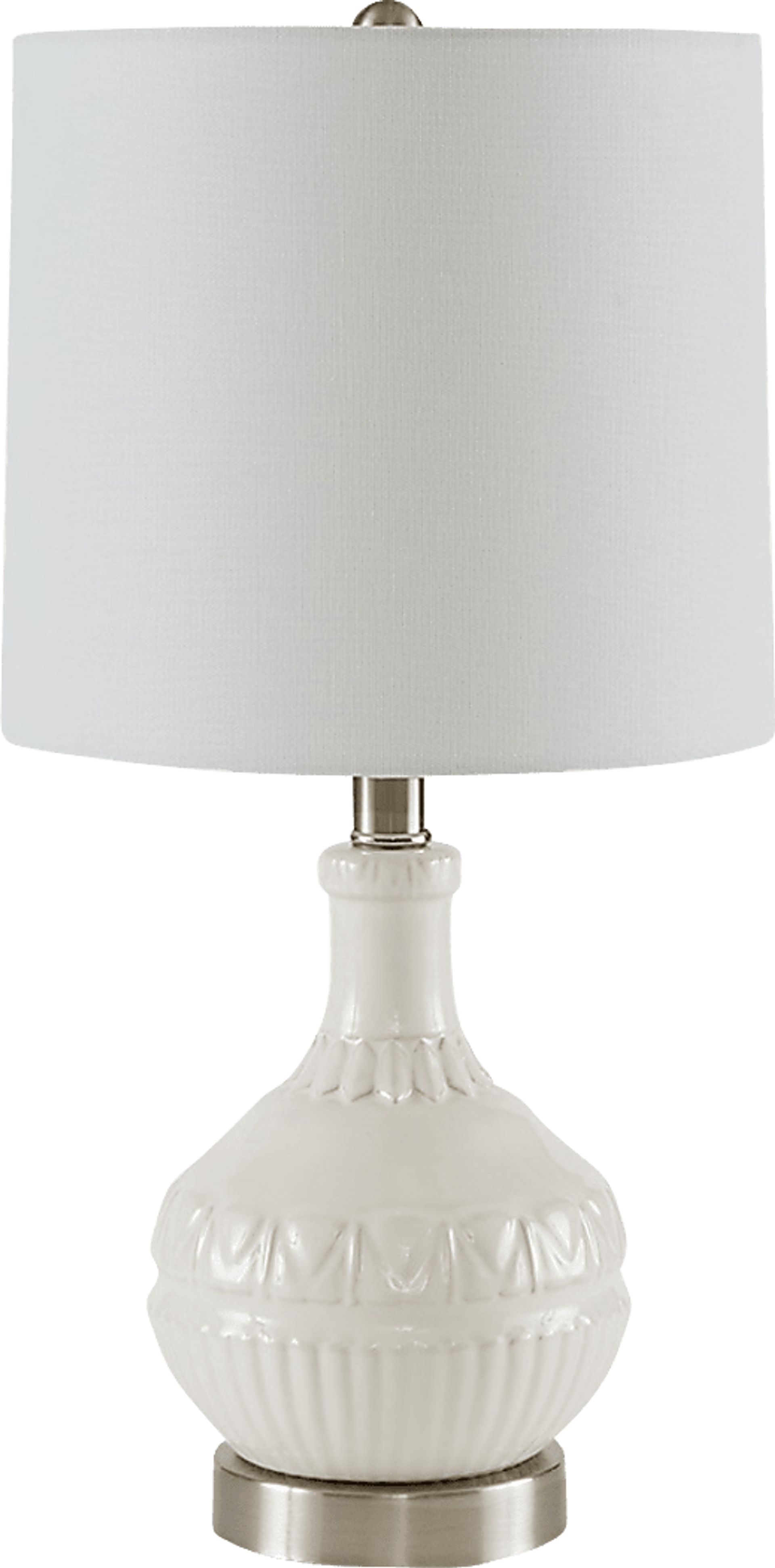 Angus Sea White Lamp - Image 1