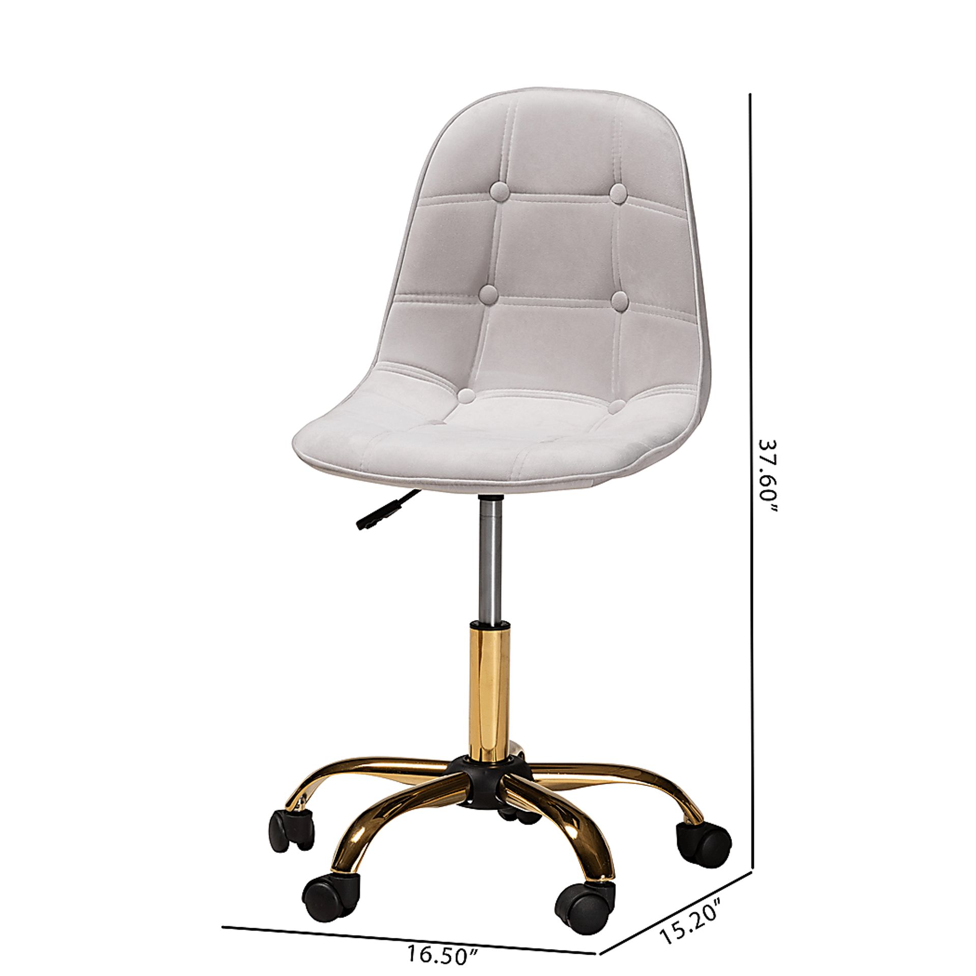 Anhinga Gray Office Chair - Image 13