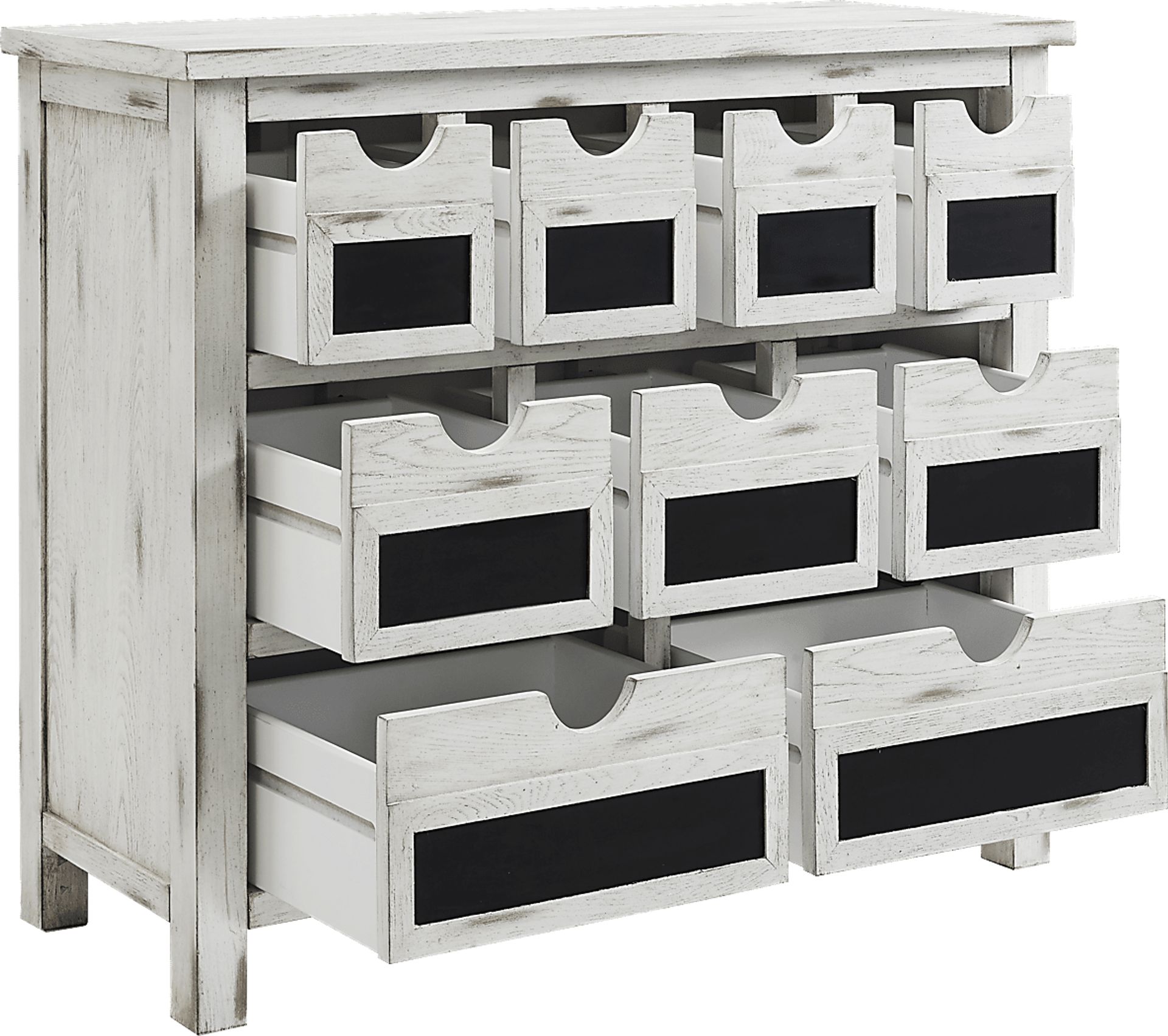 Ani Square White Accent Cabinet - Image 2