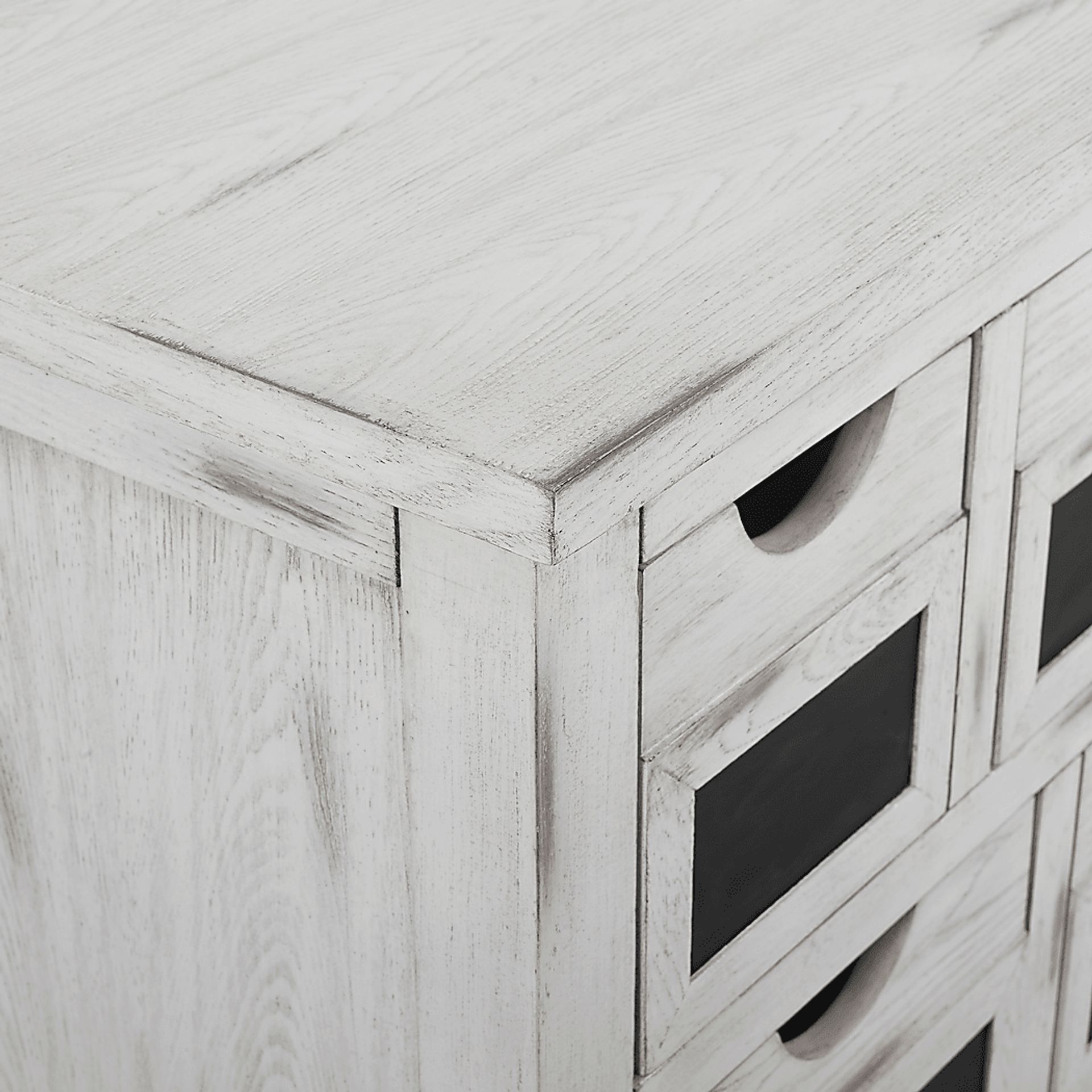 Ani Square White Accent Cabinet - Image 4