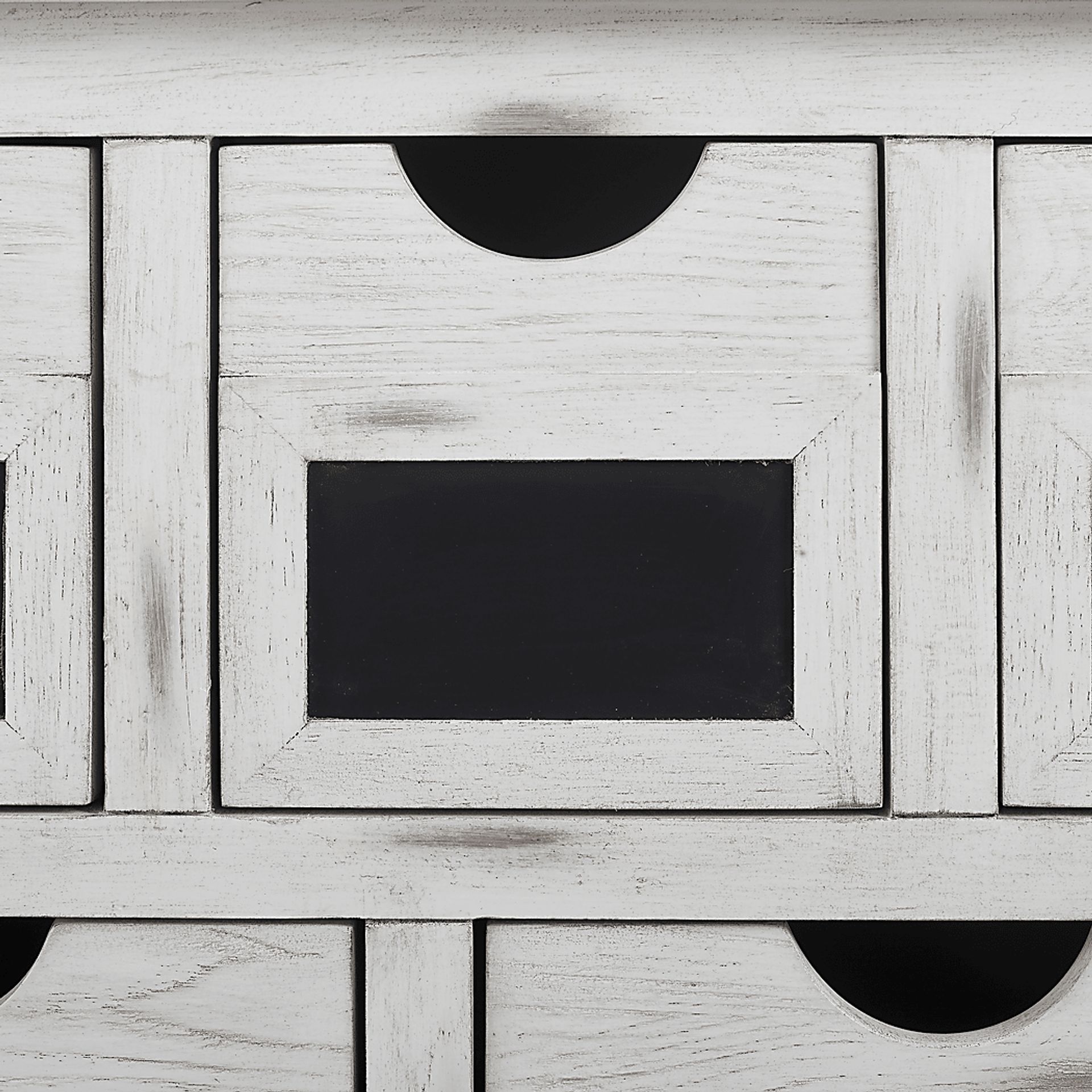 Ani Square White Accent Cabinet - Image 5