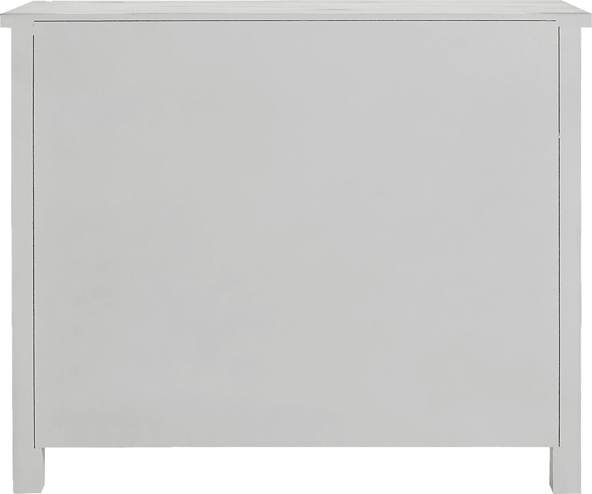 Ani Square White Accent Cabinet - Image 6