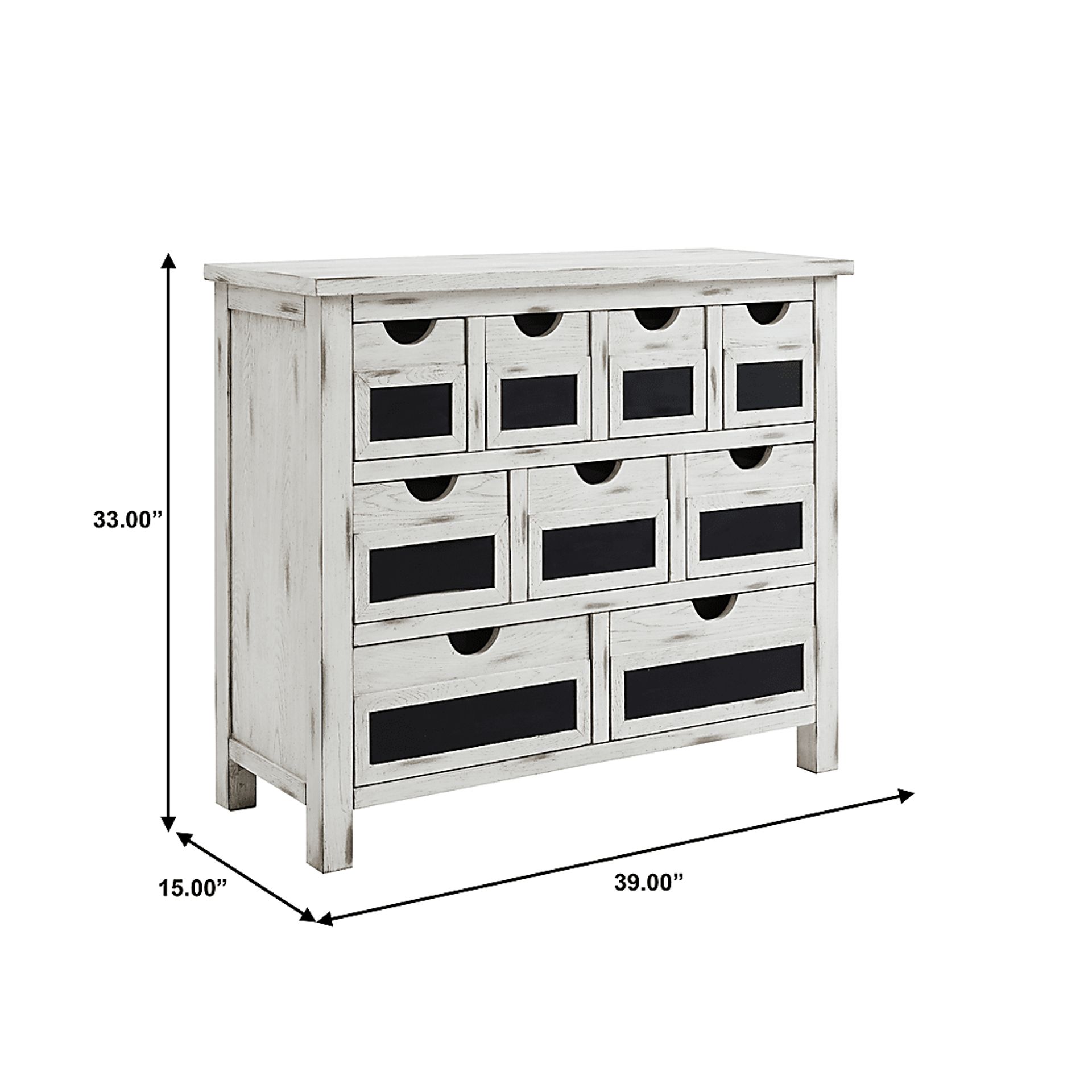 Ani Square White Accent Cabinet - Image 7