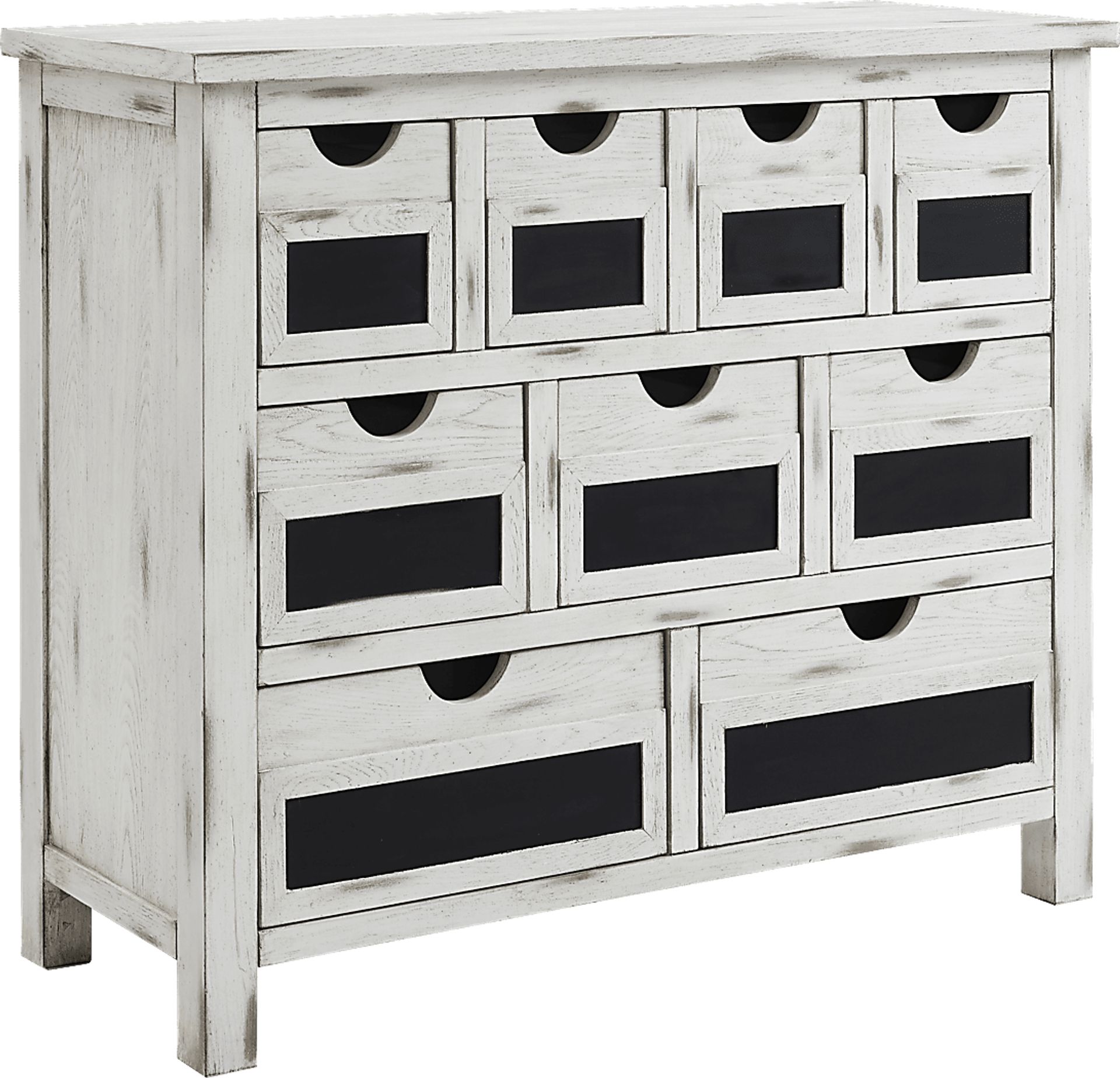 Ani Square White Accent Cabinet - Image 1