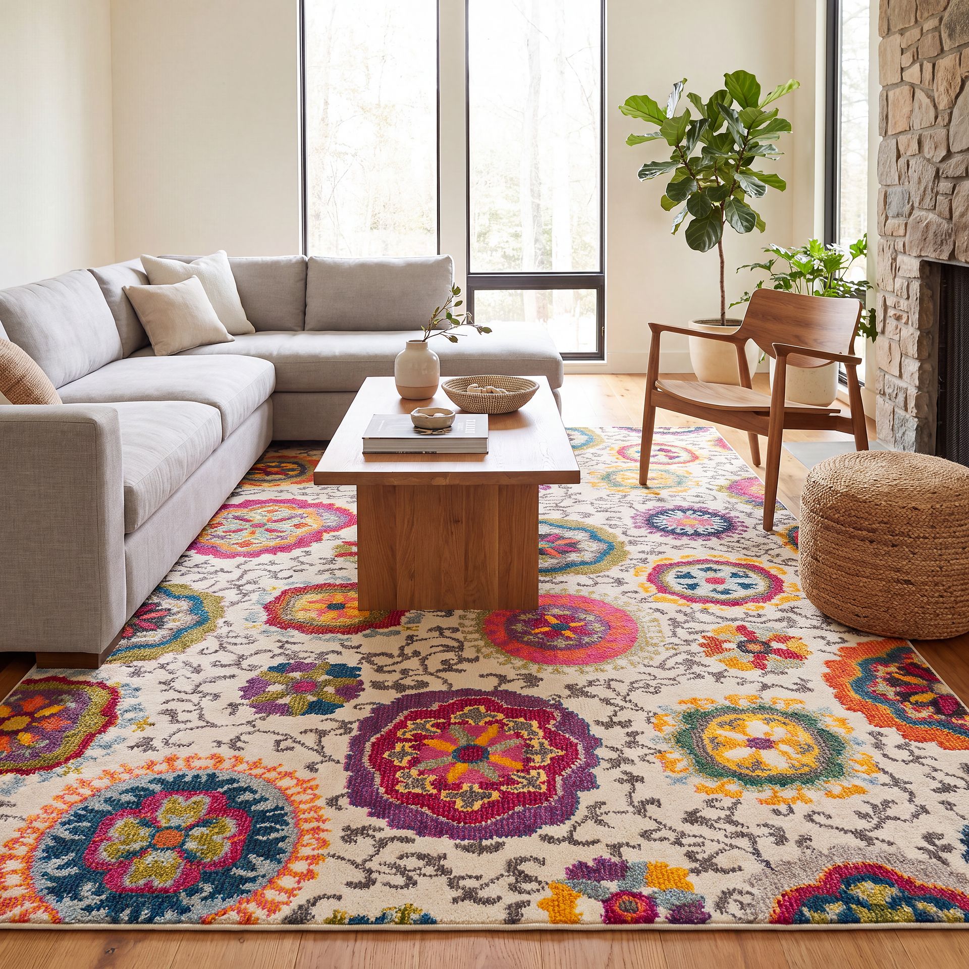Ania Ivory 2'2 x 10' Rug - Image 2