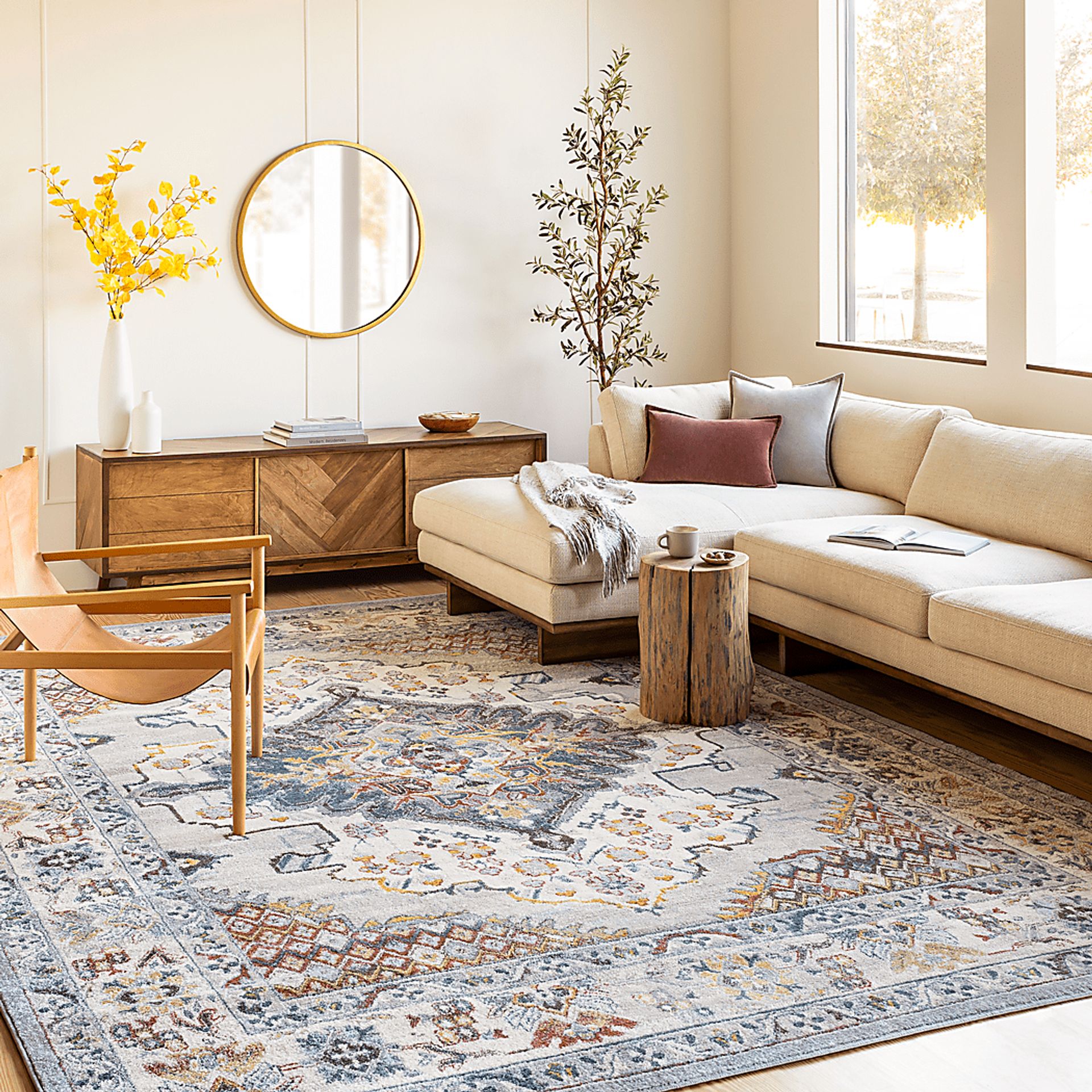 Anilya I Dark Blue 7'10 x 10'3 Rug - Image 8
