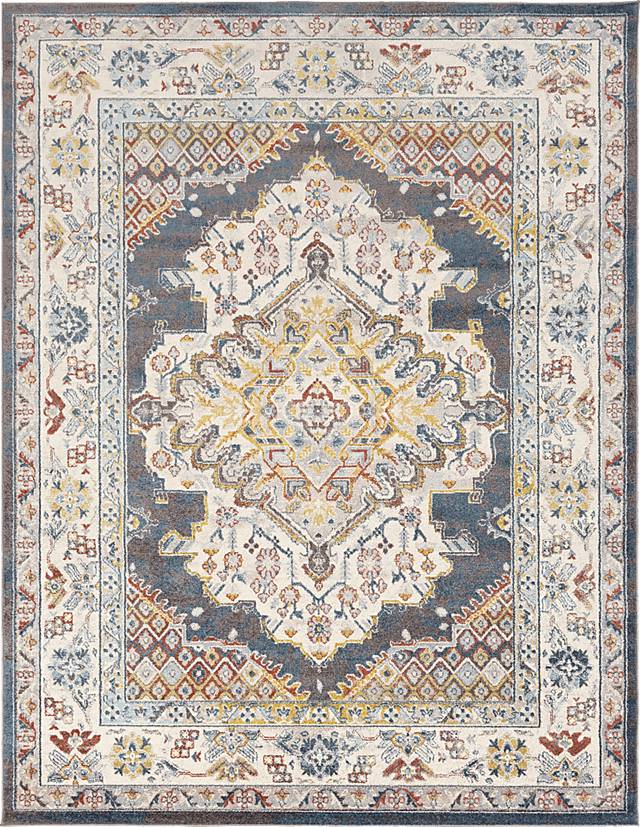 Anilya III Beige 7'10 x 10'3 Rug - Thumbnail - Image 1