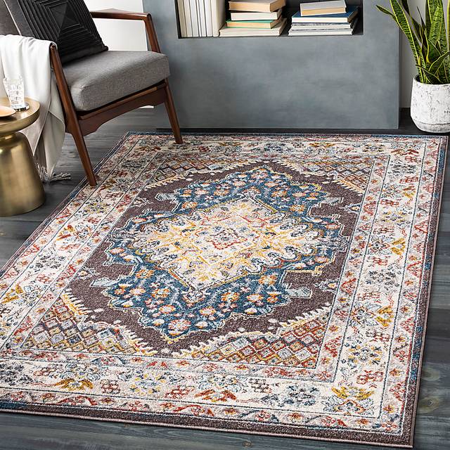 Anilya III Taupe 6'7 x 9' Rug - Thumbnail - Image 2