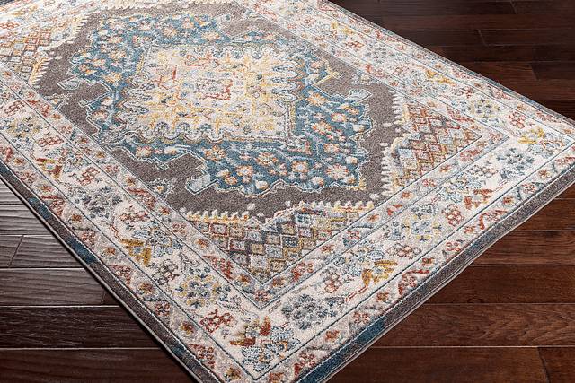 Anilya III Taupe 6'7 x 9' Rug - Thumbnail - Image 3
