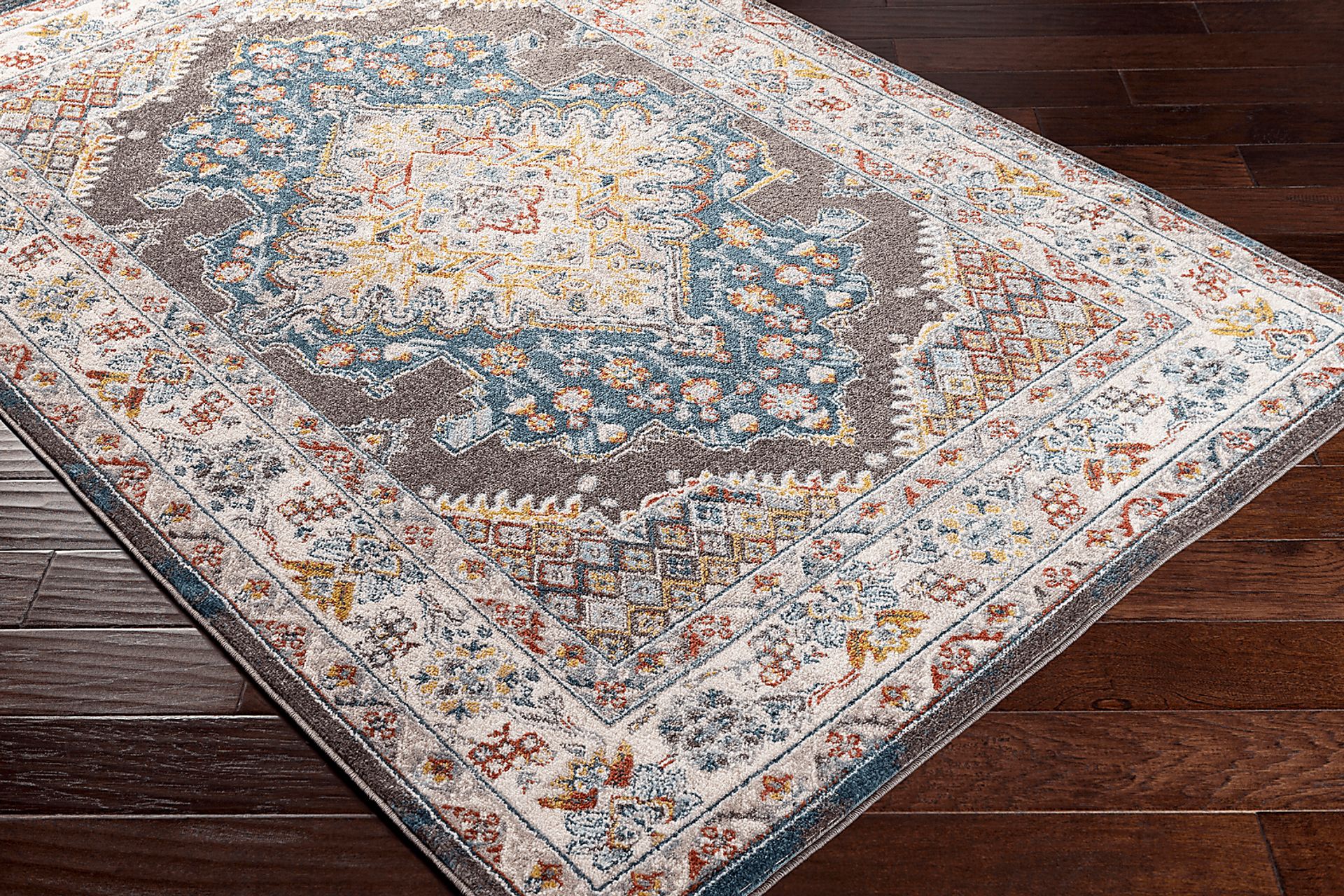 Anilya III Taupe 6'7 x 9' Rug - Image 3