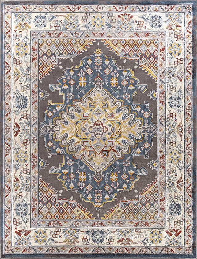 Anilya III Taupe 7'10 x 10'3 Rug - Thumbnail - Image 1