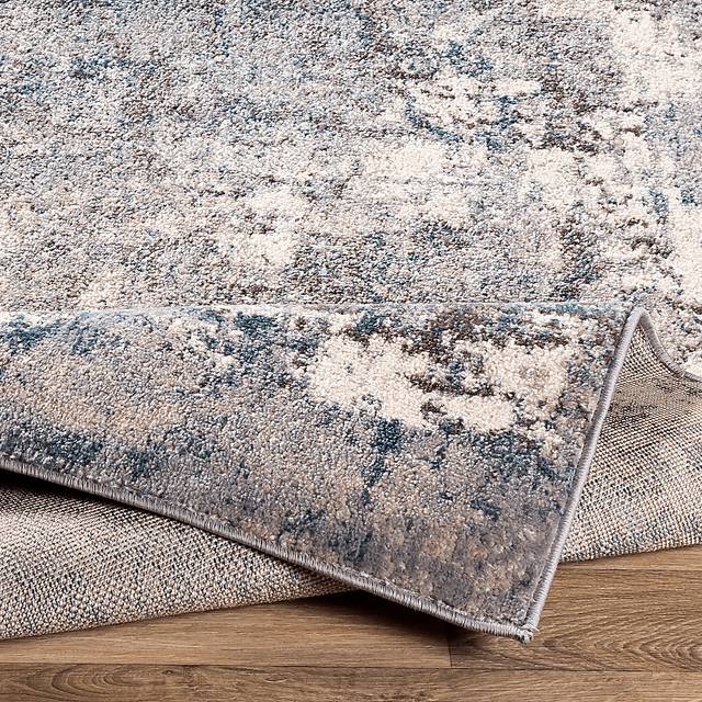 Anilya IV Dark Blue 6'7 Square Rug - Thumbnail - Image 4