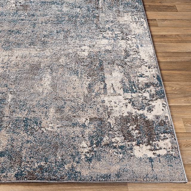 Anilya IV Dark Blue 6'7 Square Rug - Thumbnail - Image 5