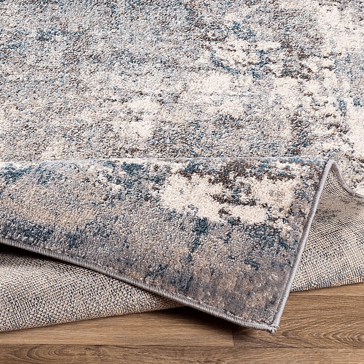 Anilya IV Dark Blue Rug | Rooms to Go