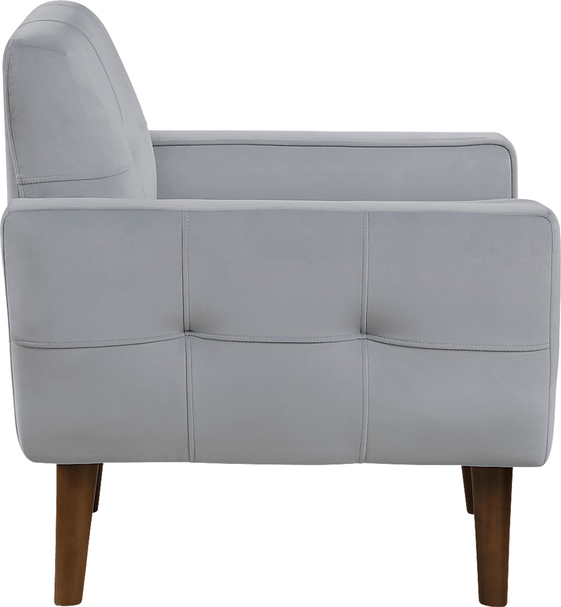 Anka Gray Accent Chair - Image 7