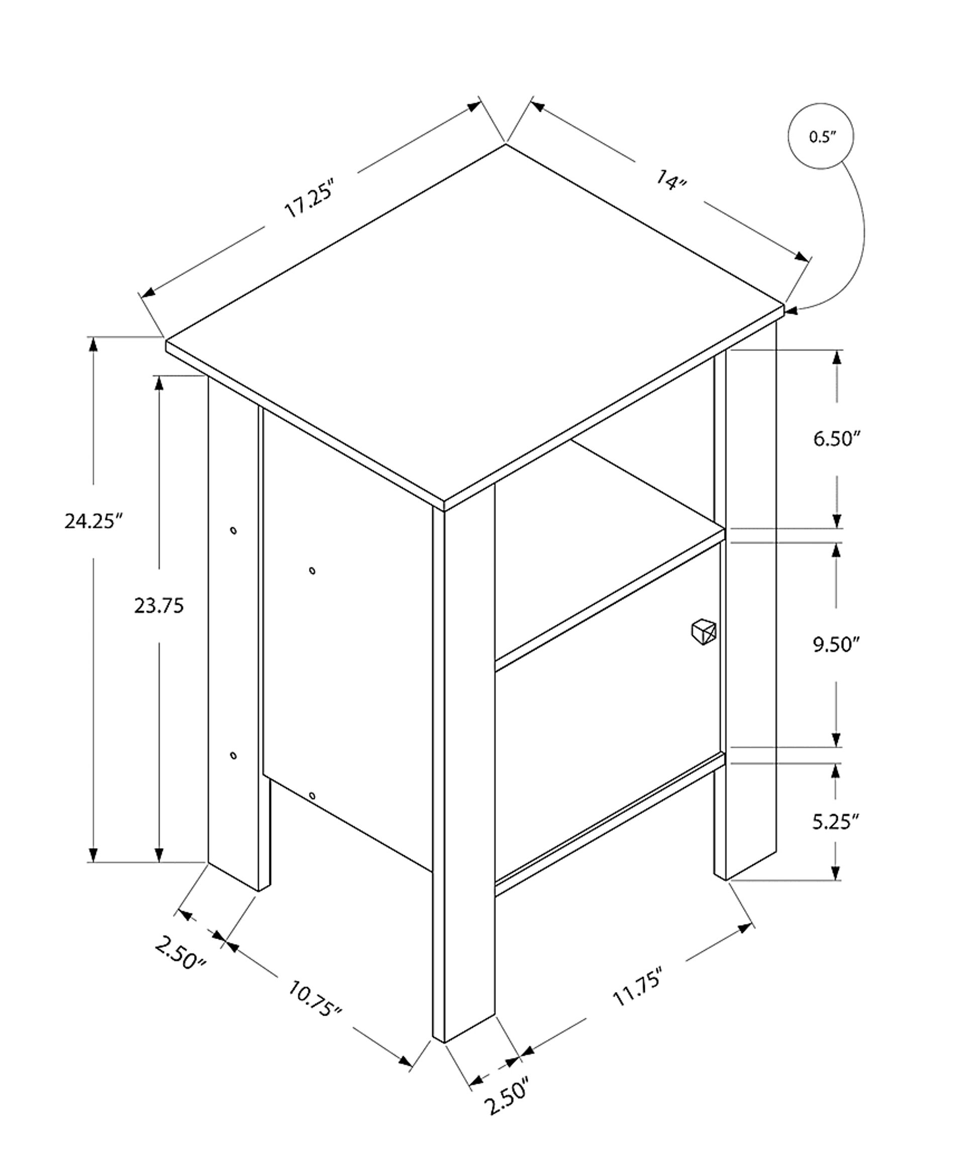 Ankeney Oak Brown End Table - Image 4