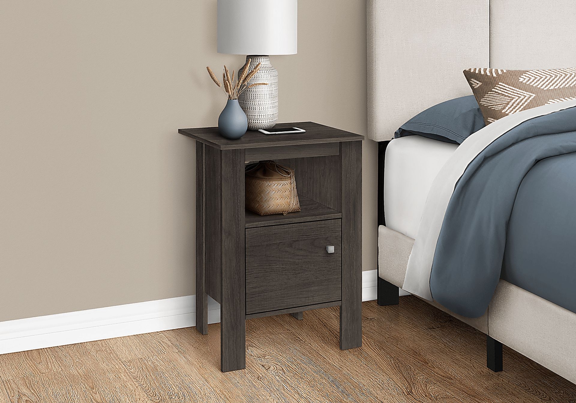 Ankeney Oak Brown End Table - Image 2