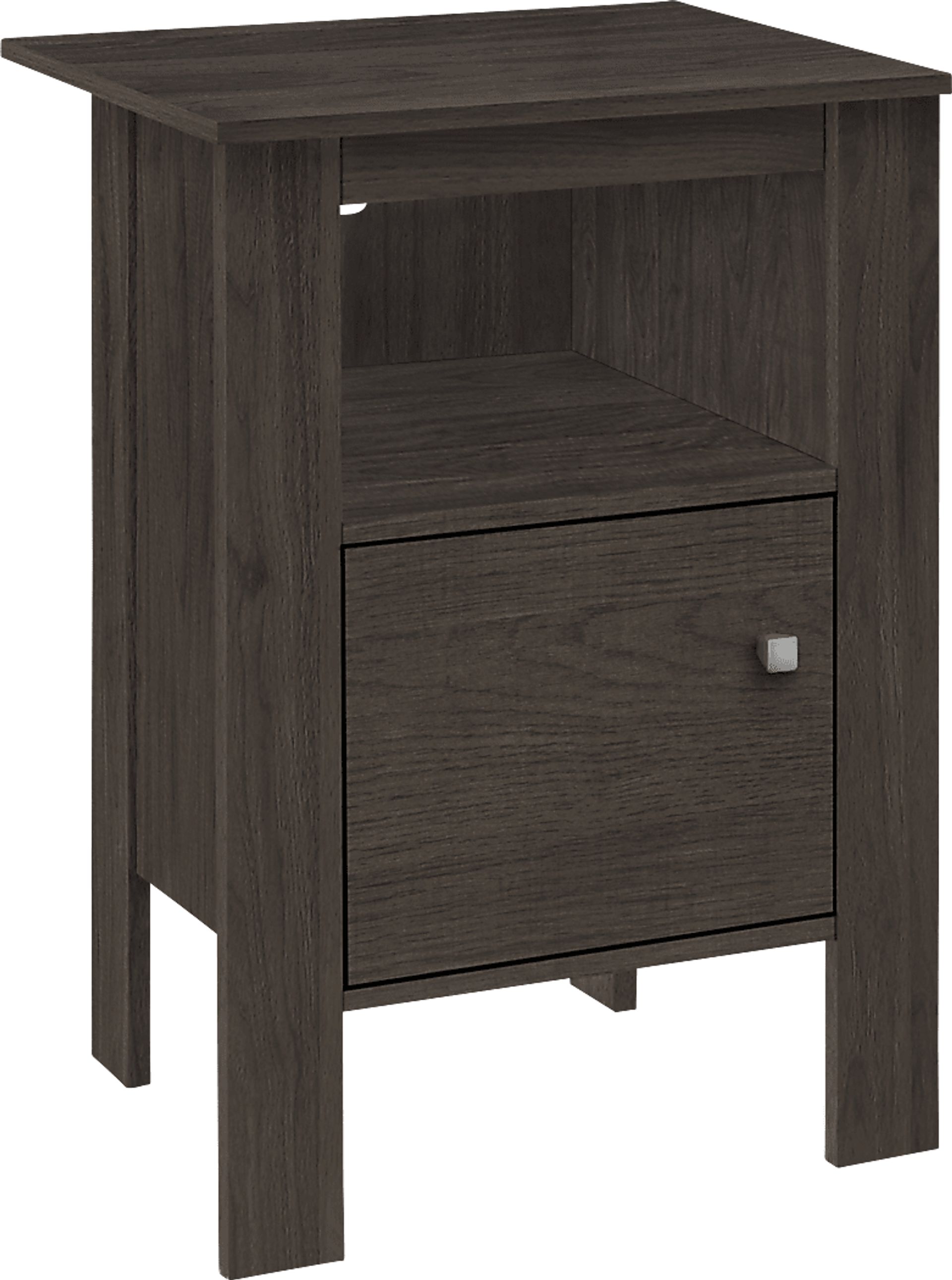 Ankeney Oak Brown End Table - Image 1