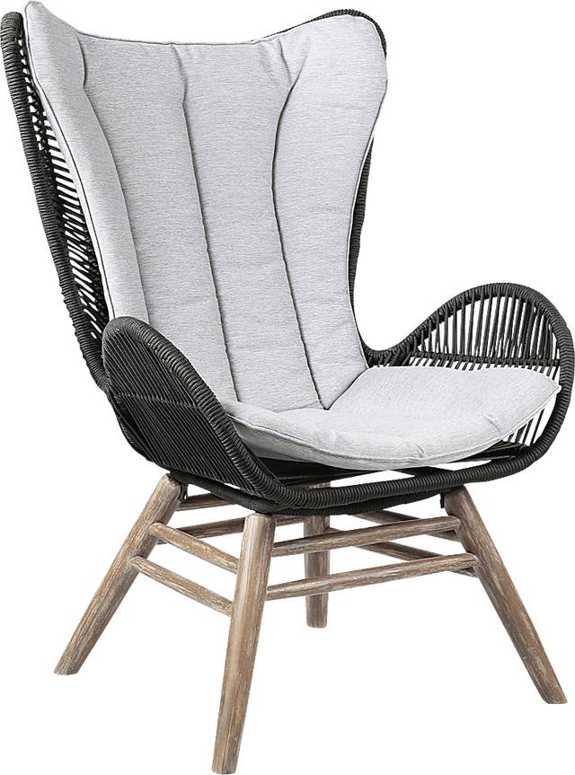 Anlynn Light Gray Outdoor Lounge Chair - Thumbnail - Image 1