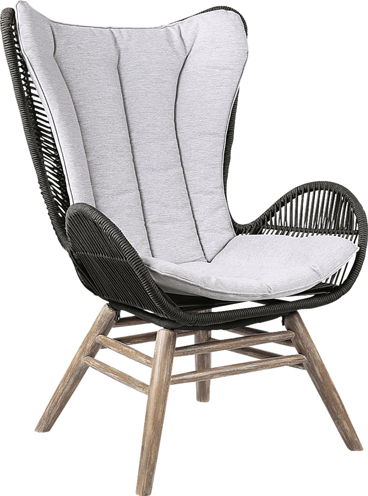 Anlynn Light Gray Outdoor Lounge Chair Rooms to Go