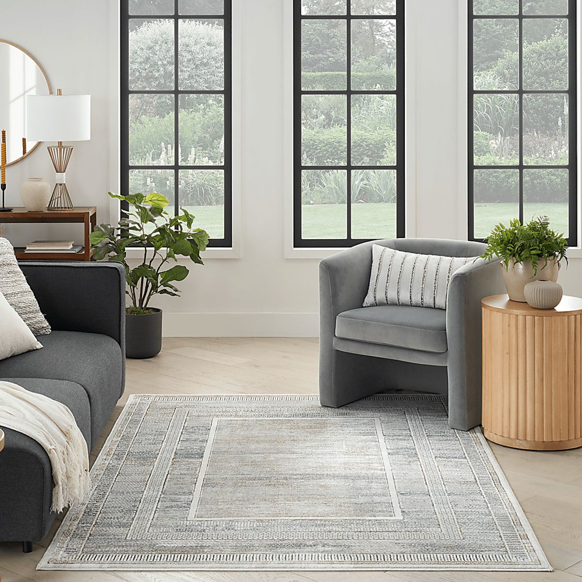 Anlyth Ivory,Multi Beige,Multi Rugs | Rooms to Go