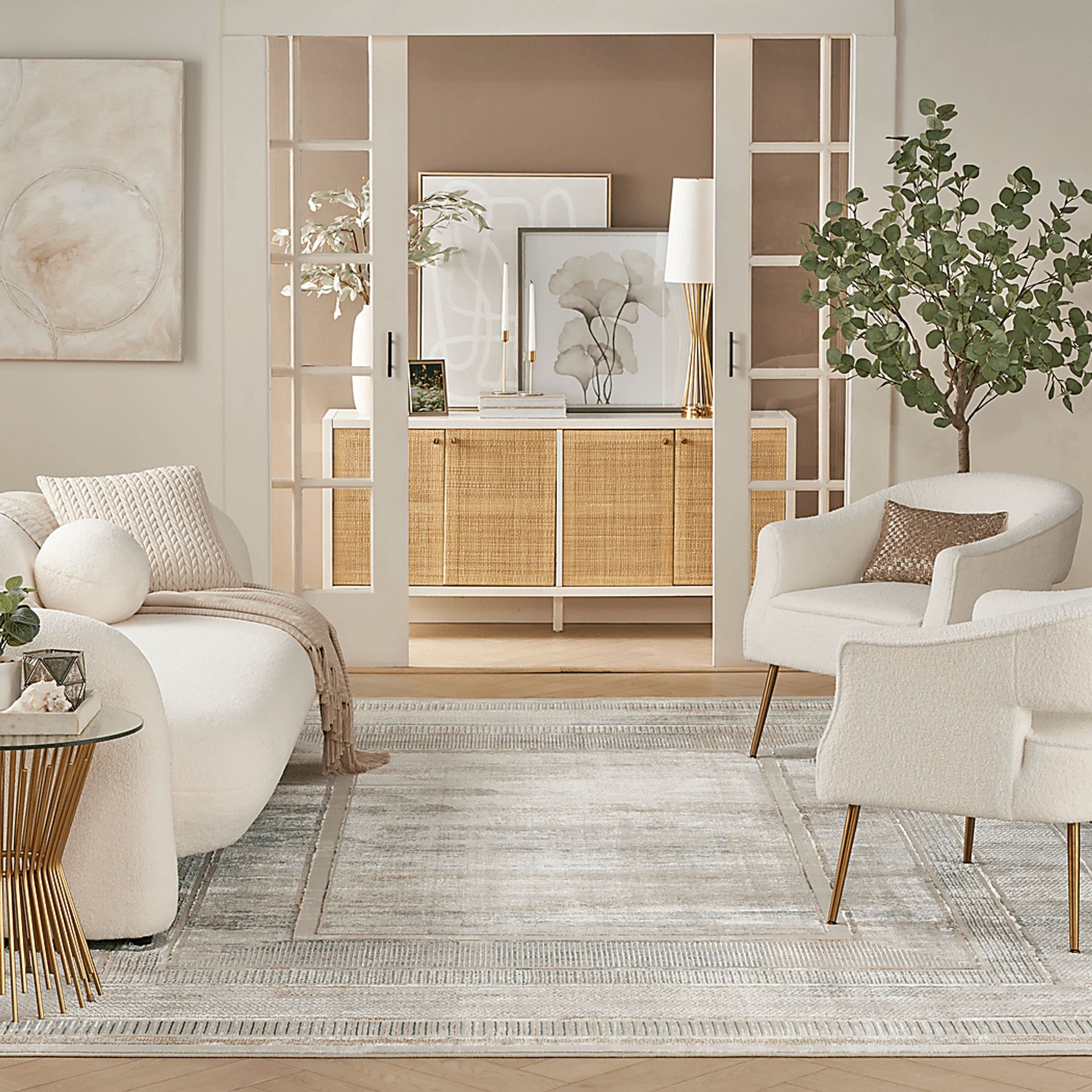 Anlyth Ivory/Multi 9' x 12' Rug - Image 4