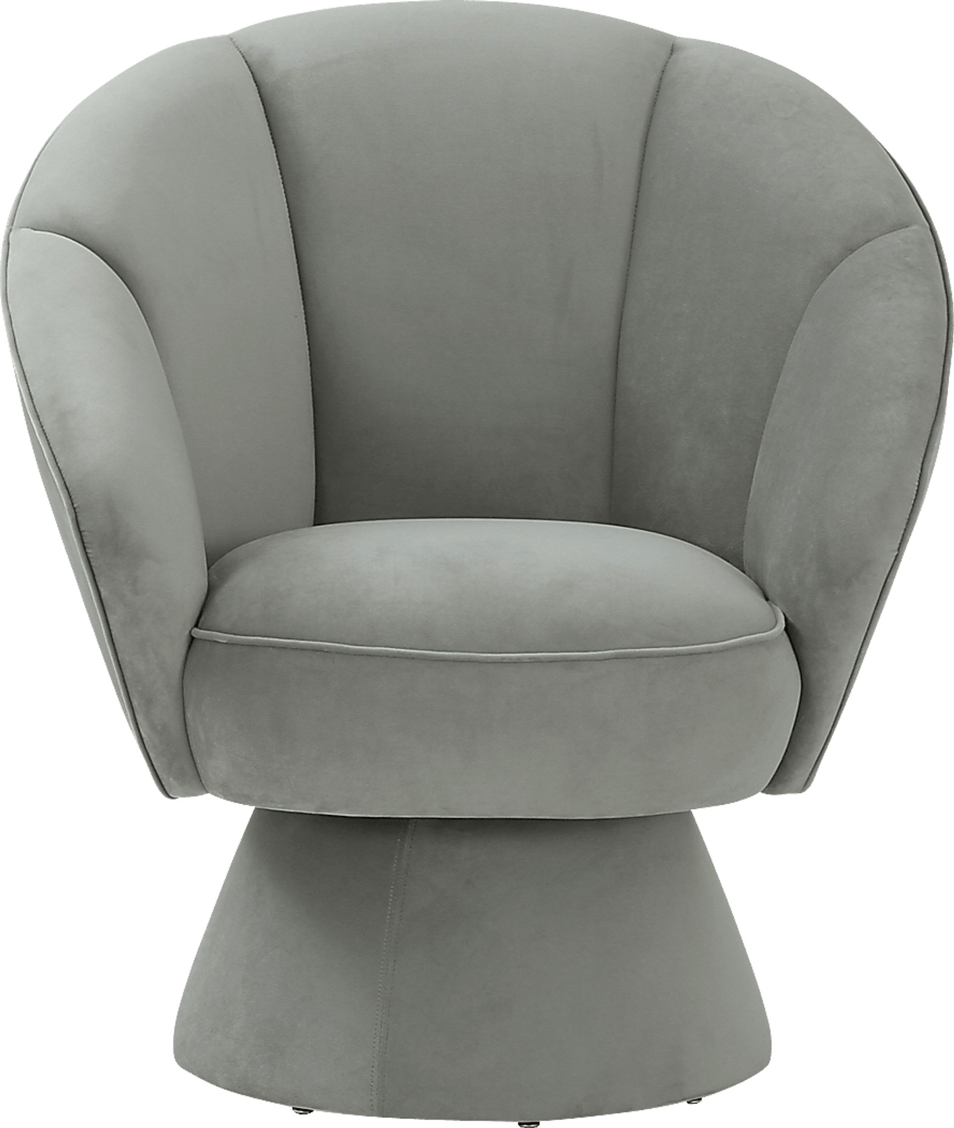 Ann Leah Gray Accent Chair - Image 2