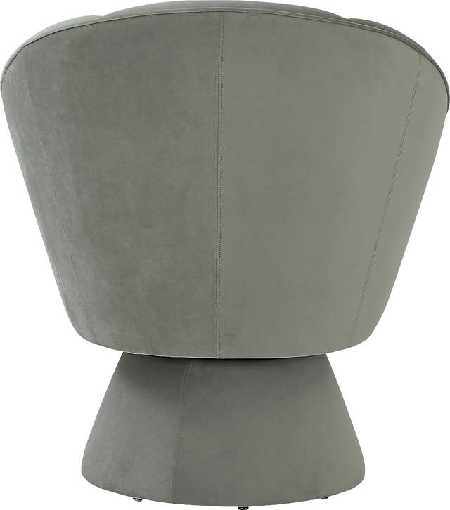 Ann Leah Gray Accent Chair - Thumbnail - Image 3