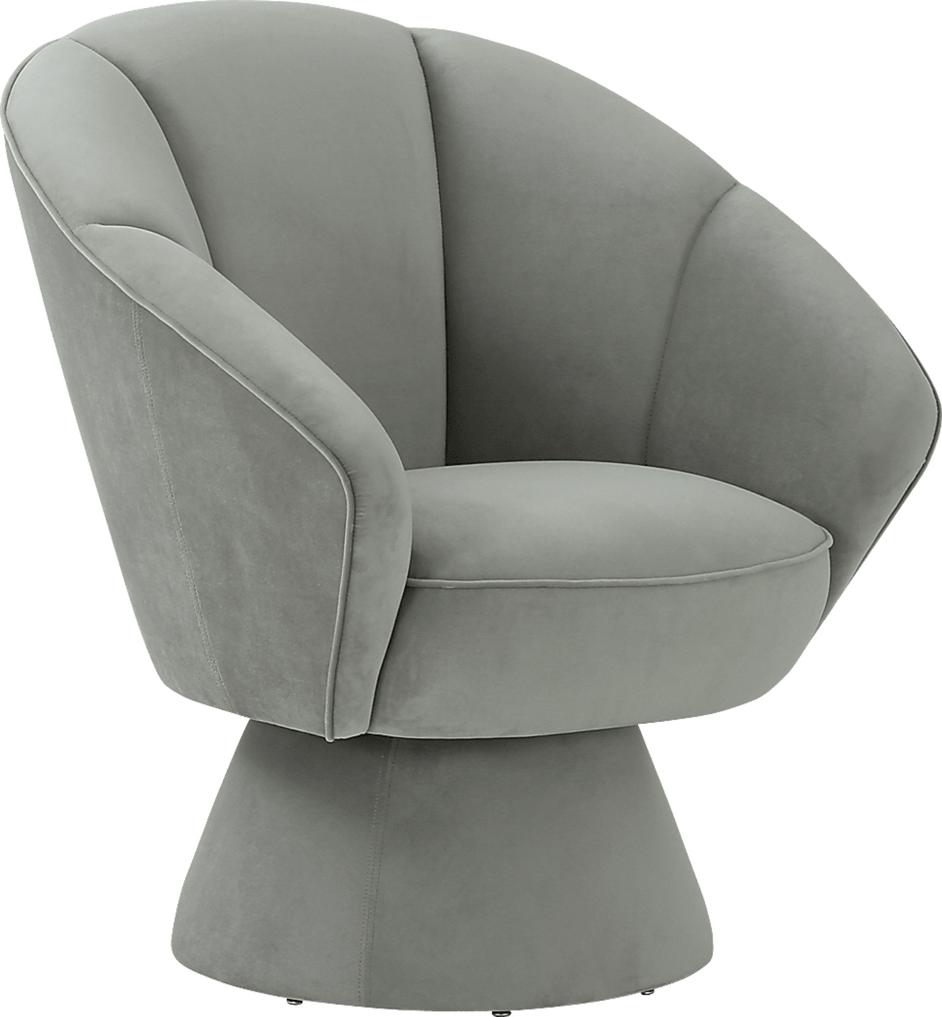 Ann Leah Gray Accent Chair - Image 1