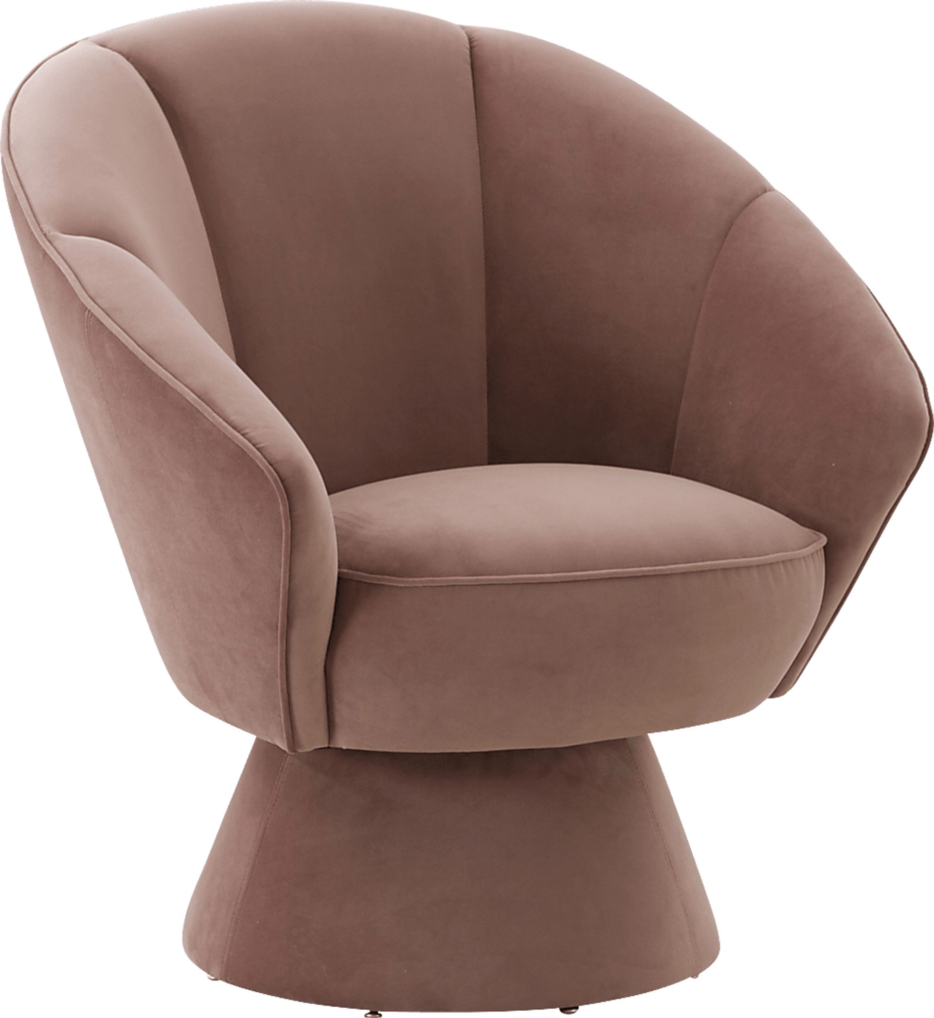 Ann Leah Salmon Accent Chair - Image 1