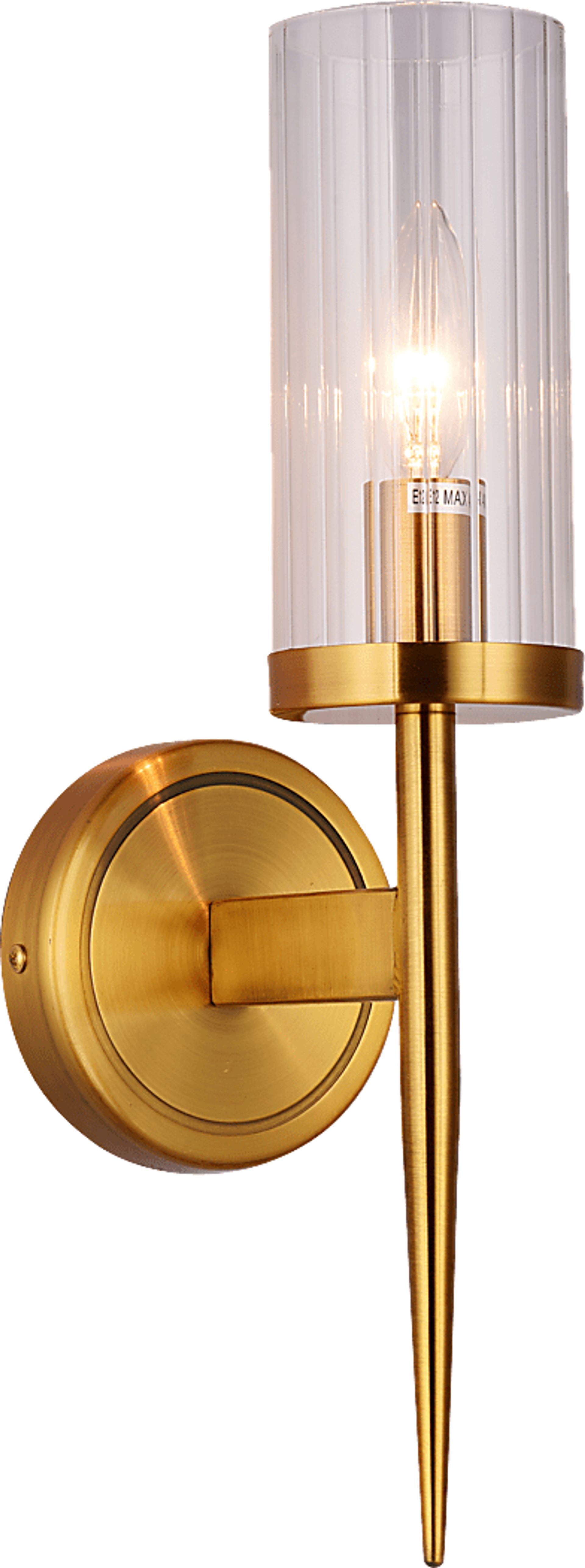 Annabow Circle Brass Sconce - Image 1