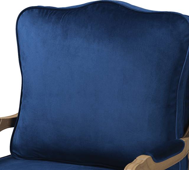 Annadea Navy Accent Chair - Thumbnail - Image 7