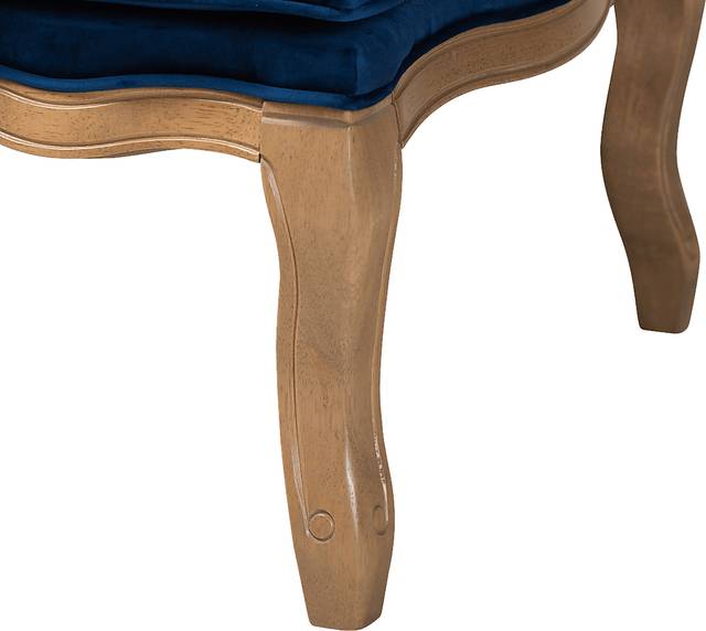 Annadea Navy Accent Chair - Thumbnail - Image 9