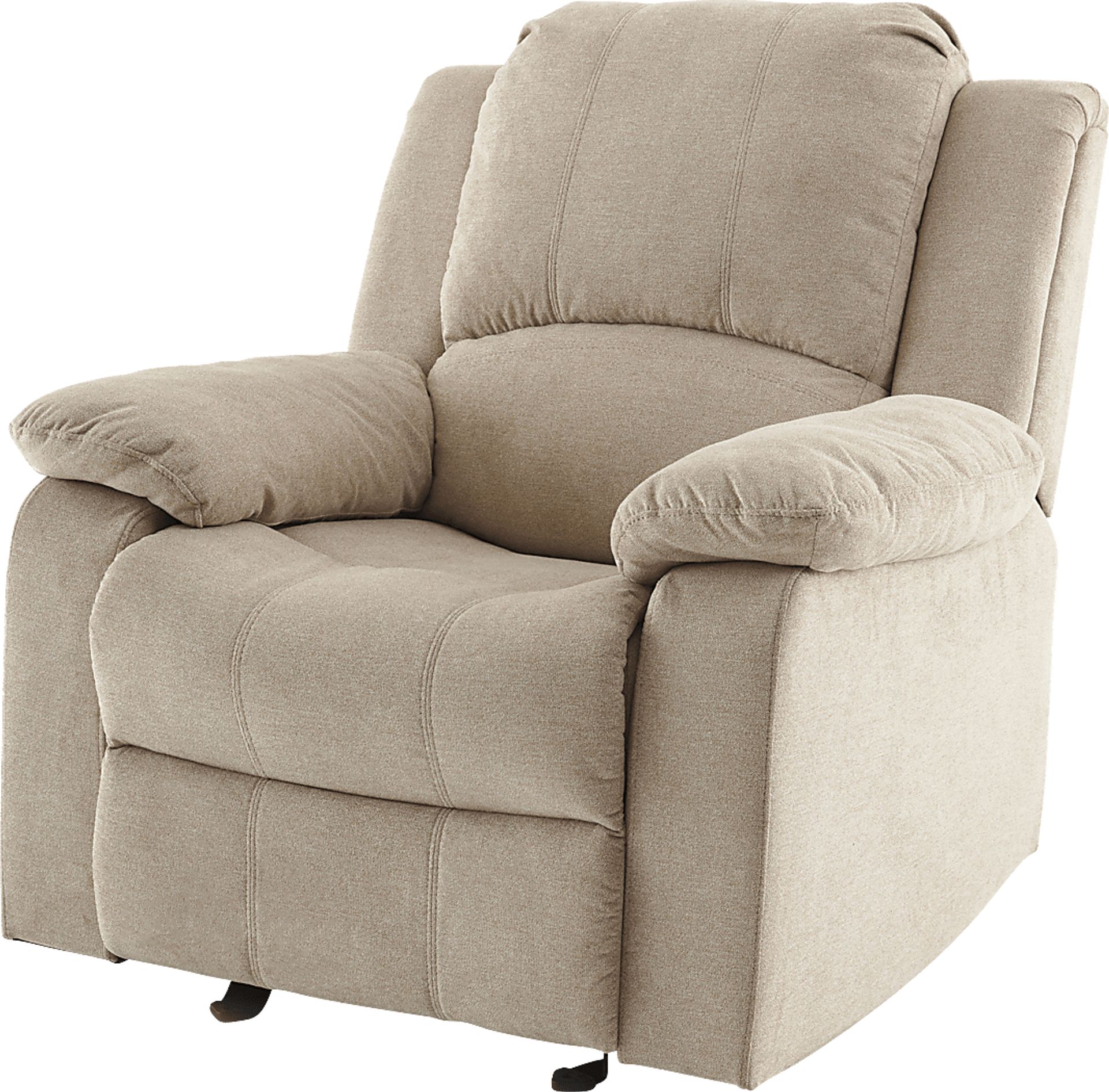Annaika Beige Glider Recliner - Image 11