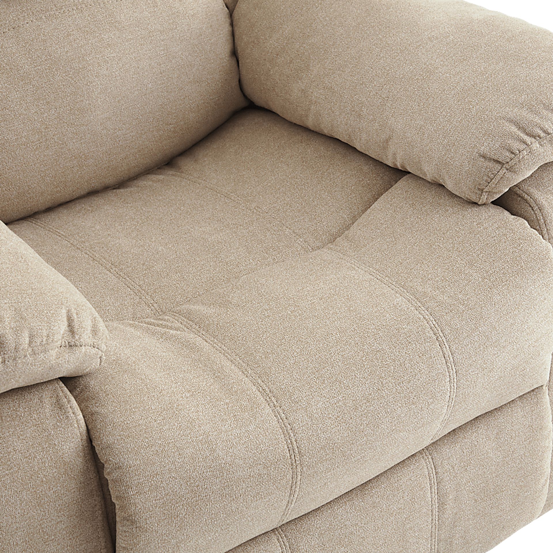 Annaika Beige Glider Recliner - Image 17