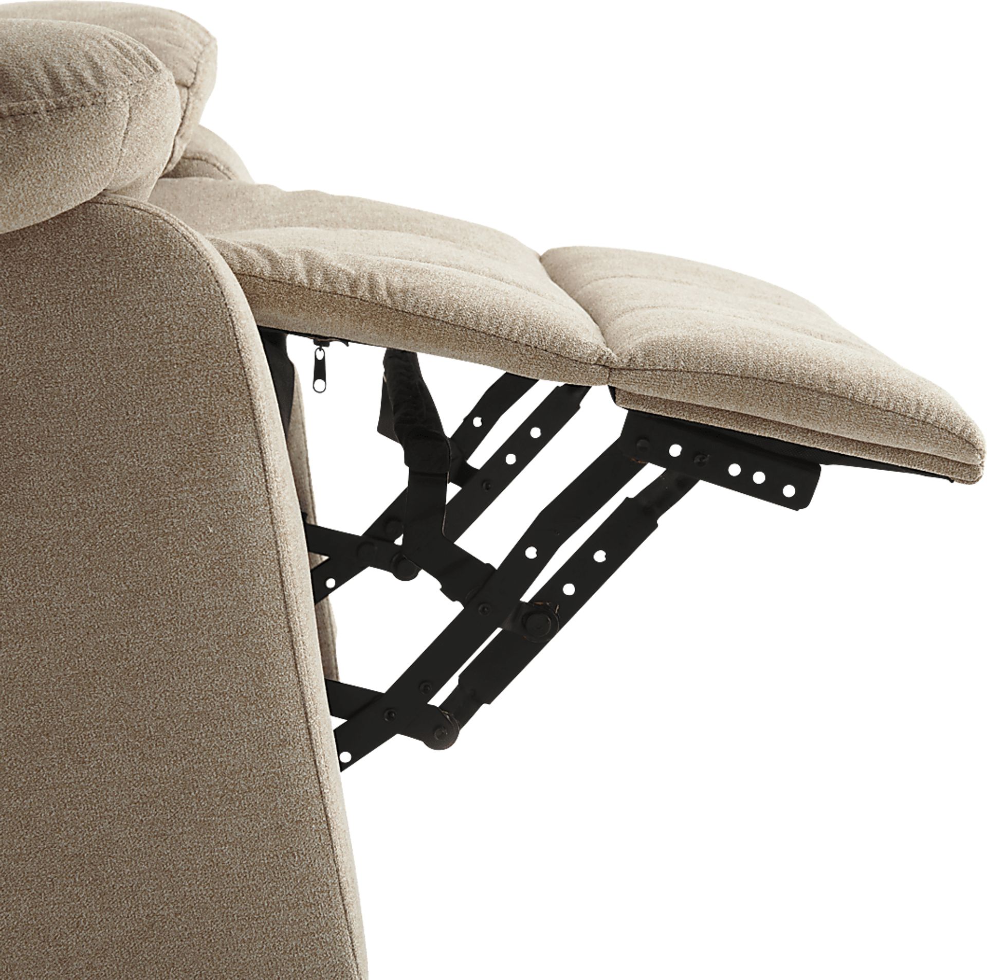 Annaika Beige Glider Recliner - Image 21