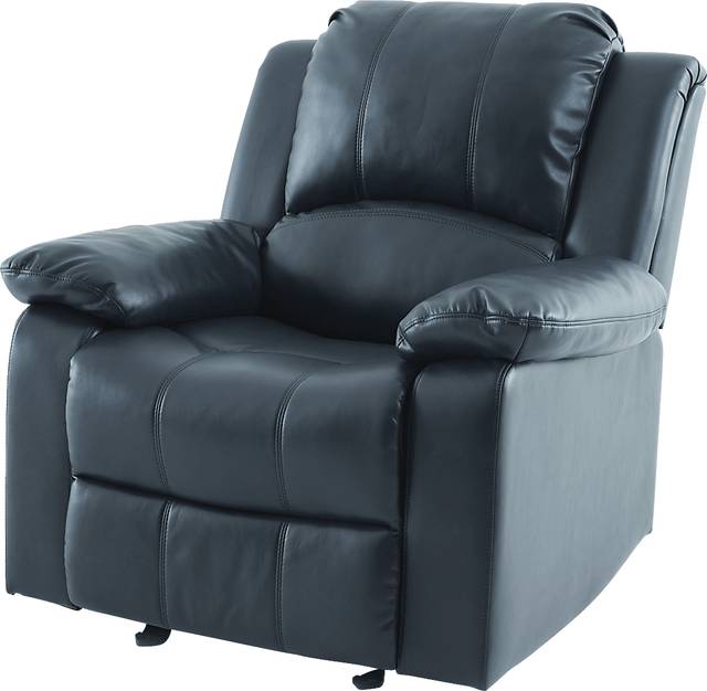 Annaika Dark Blue Glider Recliner - Thumbnail - Image 12