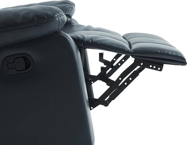 Annaika Dark Blue Glider Recliner - Thumbnail - Image 22